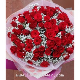 100 Red Roses Bouquet